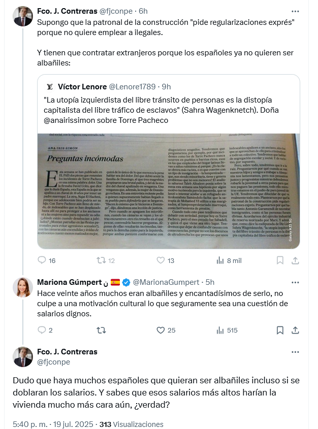 derbilbao's tweet photo. Vaya por Dios, ahora el precio ya no influye en la oferta y la demanda y un buen sueldo no es competitivo. 

Los reaganianos con tal de tener fronteras abiertas son capaces hasta de repudiar las mismas bases del capitalismo. https://t.co/NNj6P98aNr
