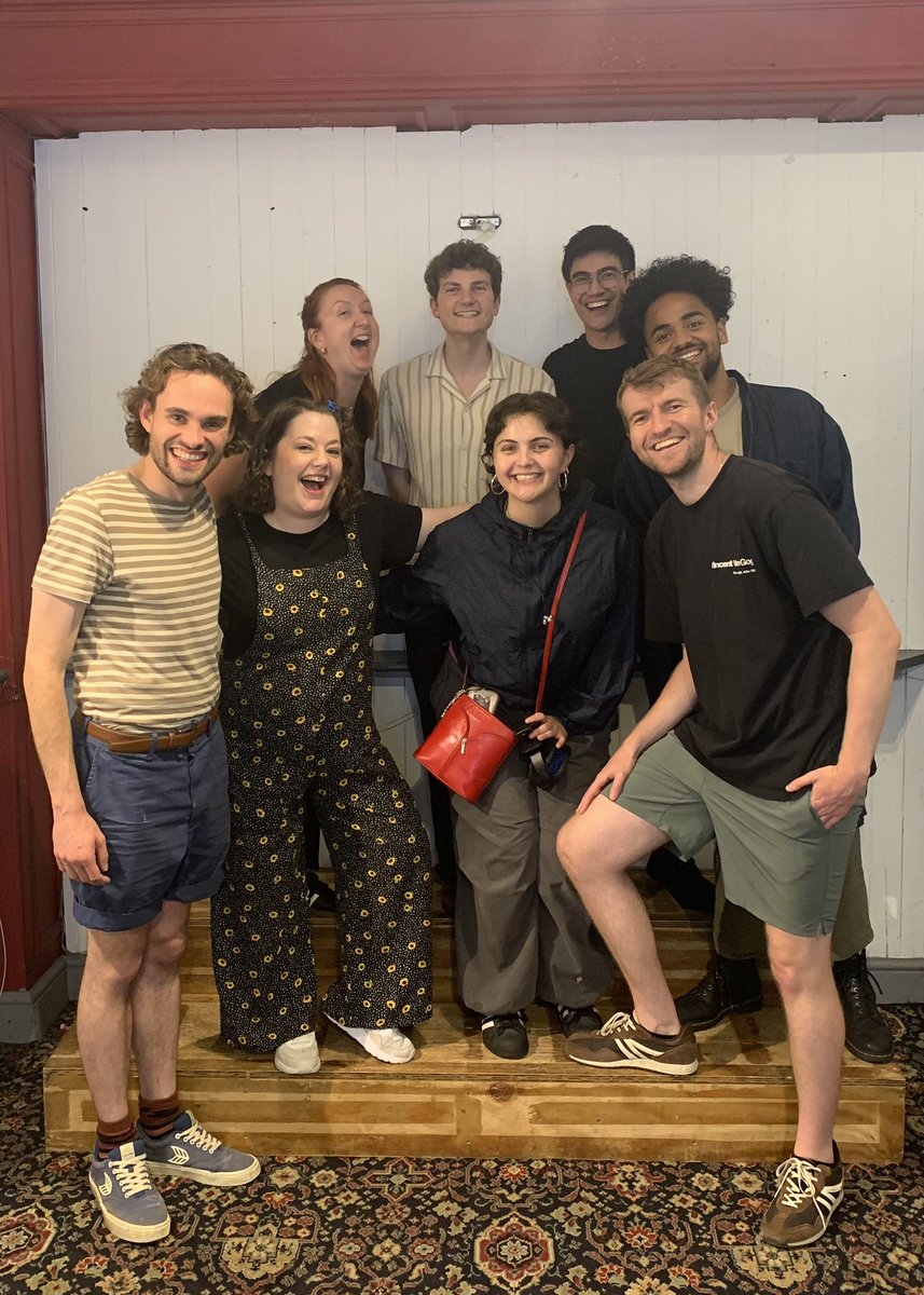 Week 1 rehearsals ✅ Our previews next week are SOLD OUT 🤯 So your only chance to catch A Jaffa Cake Musical is <a href="/edfringe/">Edinburgh Festival Fringe</a> 👨‍⚖️ Tickets: pleasance.co.uk/event/jaffa-ca…
