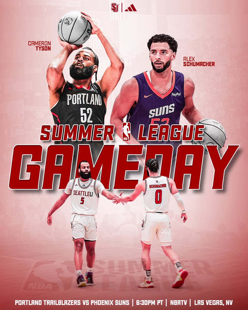 seattleumbb's tweet image. Get your popcorn ready!🍿

A pair of Redhawk alums battle it out in the @NBASummerLeague tonight

#TogetherWeSoar