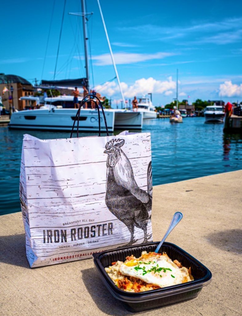 ironroosterfood's tweet image. 🎶Sittin’ on the dock of the bay….🎶
- Annapolis, MD, USA