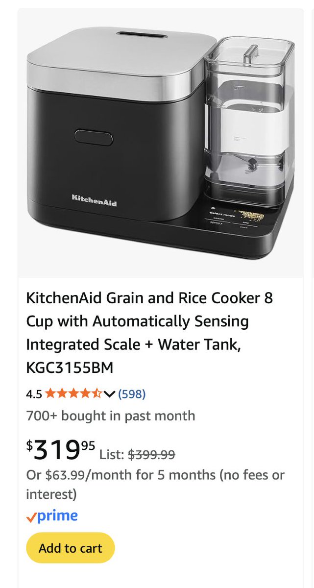 A_Reichenbach_'s tweet image. Why are there so many different rice cookers and why are the price ranges so wideeeee???
