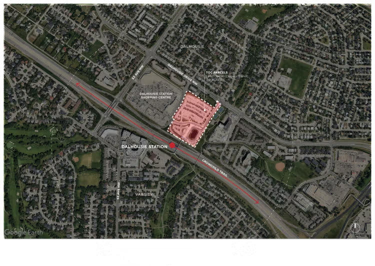 Sheldon4Ward4's tweet image. This is the LRT parking lot the City of Calgary plans to redevelop with more housing under its Transit-Oriented Densification strategy.
According to the City, the existing drainage, sewer, and water infrastructure is in great shape and can easily handle the increased demand.…