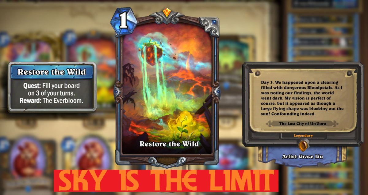 Leolph's tweet image. Restore the Wild with Hybridization & Sky Mother Aviana
difficulty: 5/5
If you're looking for a challenging deck, try this one! Handle board space, spells, and minions in 90 seconds per turn.
deck code in comments, guide with 10 likes
@PlayHearthstone
#Hearthstone #Druid…