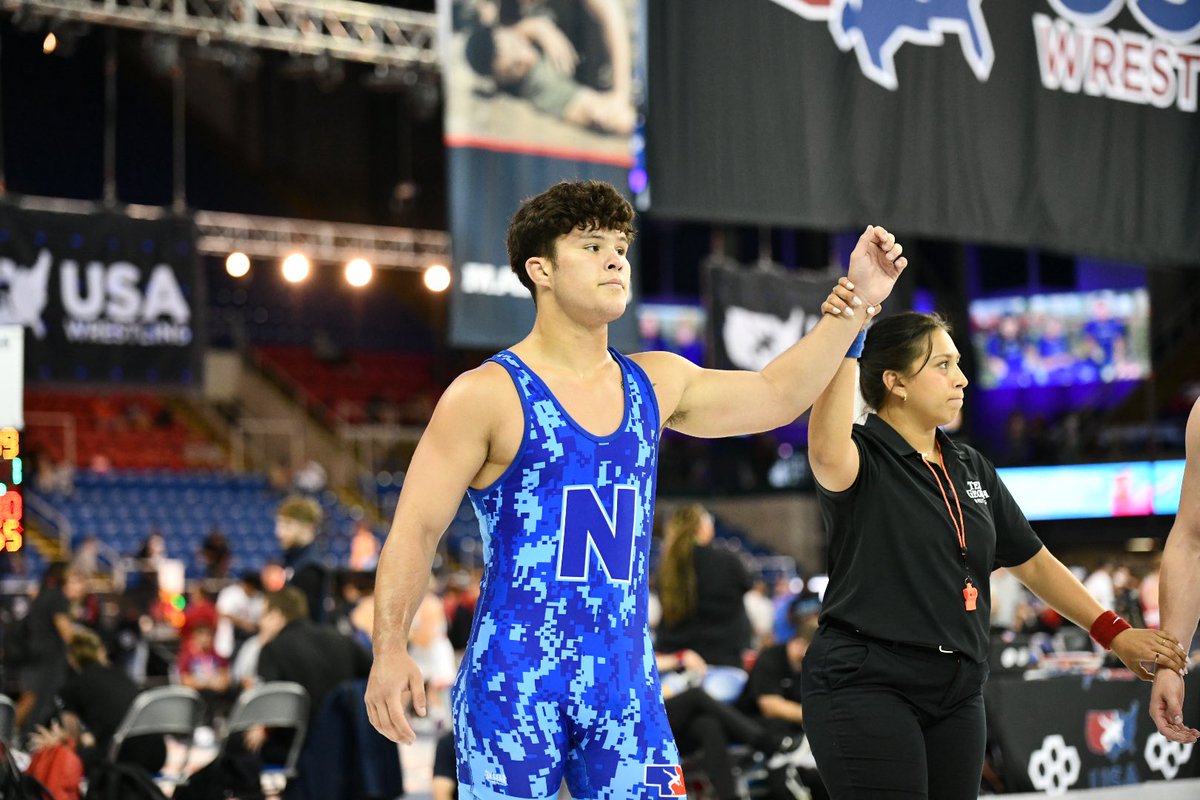 NEBwrestle's tweet image. Greco All-Americans!
JR
190: Adonis Bonar is in the FINALS!
106: Ace Schweitzer
120: Cruzer Dominguez
132: Kiernan Meink
157: Logan Glynn
16U
138: Brody Schmitt
157: Kaleb Griffith
📸 @Mogui131