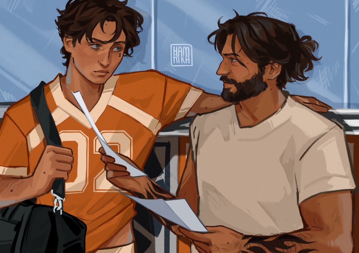 hamrikaa's tweet image. Kevin &amp;amp; Wymack ✨️
#aftg