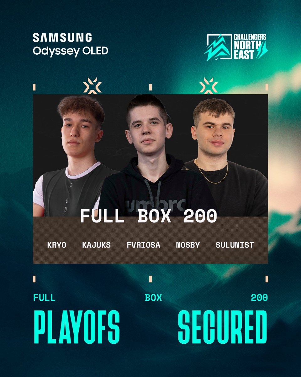 PLAYOFFS SECURED - FULL BOX 200

Started all the way from Premier and now qualified for Stage 3 Playoffs