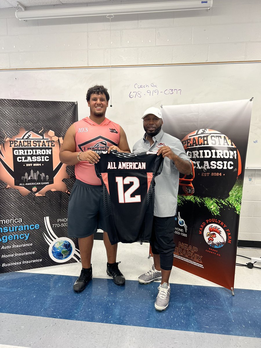 Zachary “Rama” Leslie (@ramaleslie1) on Twitter photo dominated both side of the ball and EARNED an invite to the <a href="/PSGC2024/">🍑Peach State Gridiron Classic All-American Game🍑</a> All-American game! Thanks <a href="/CoachDaniels06/">Coach Daniels</a> and all the staff for a great combine today! dominated both side of the ball and EARNED an invite to the <a href="/PSGC2024/">🍑Peach State Gridiron Classic All-American Game🍑</a> All-American game! Thanks <a href="/CoachDaniels06/">Coach Daniels</a> and all the staff for a great combine today!
