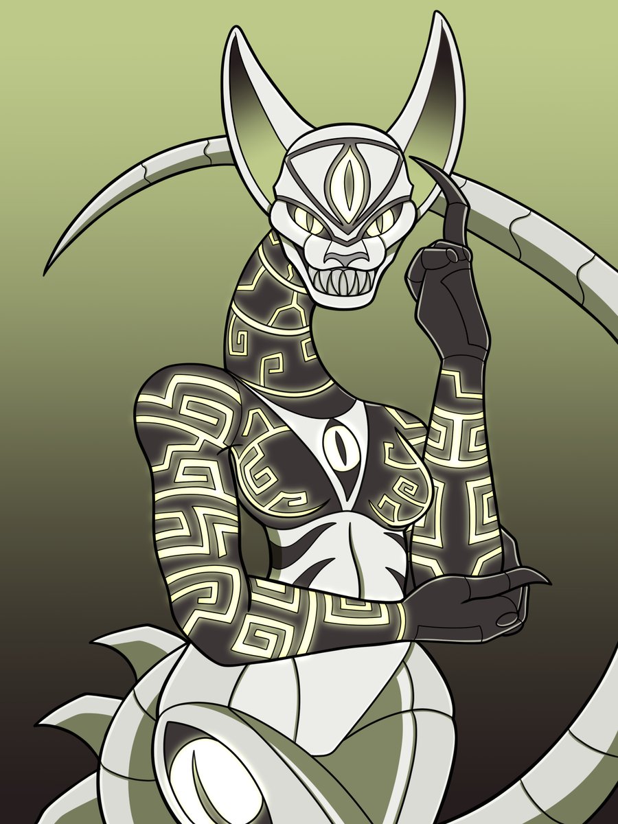 SOScomics's tweet image. Newest Art Fight Attack. @SaberGhatz character, Shantii. #art #fanart #artfight2025 #artfightattack #artfight