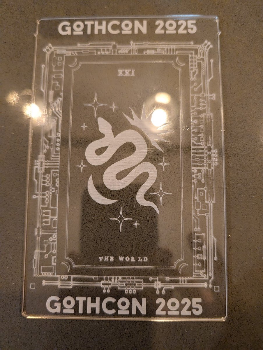 dcgothcon's tweet image. Production has started for this year’s series of blinky badges. Who is ready for #badgelife with us?