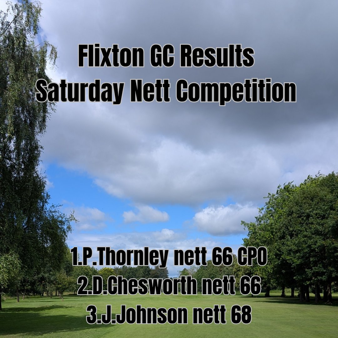 Flixton Golf Club tweet media