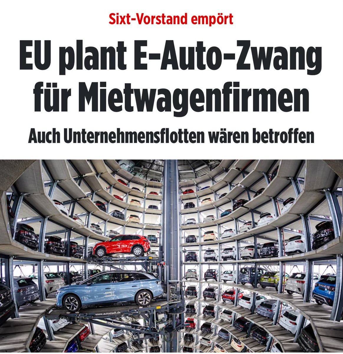 Ein weiterer Beweis:

Die EU agiert sozialistisch und totalitär. In einer gesunden Demokratie wird niemand zu solchen Massnahmen gezwungen.

FCKEU