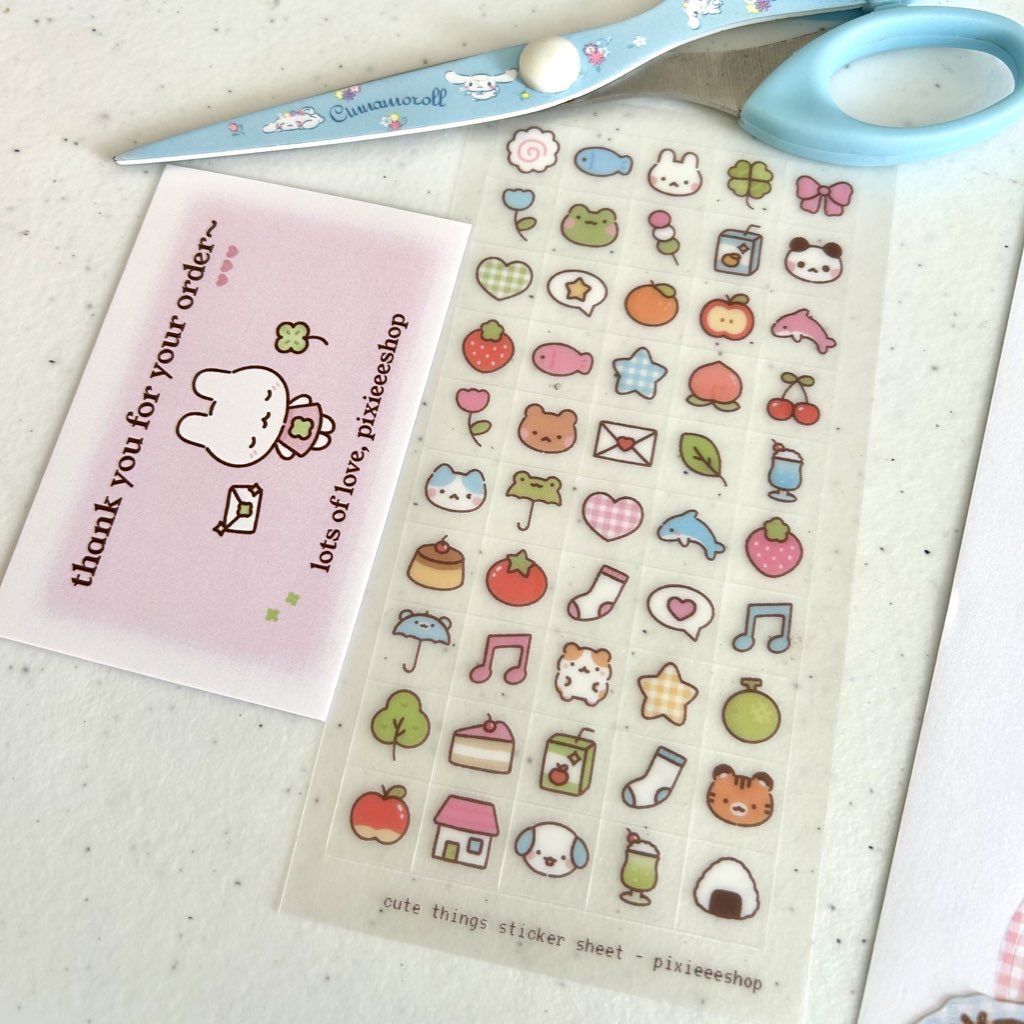 pixieeeshop's tweet image. packing all orders tomorrow if ur heart desires anything &lt;3