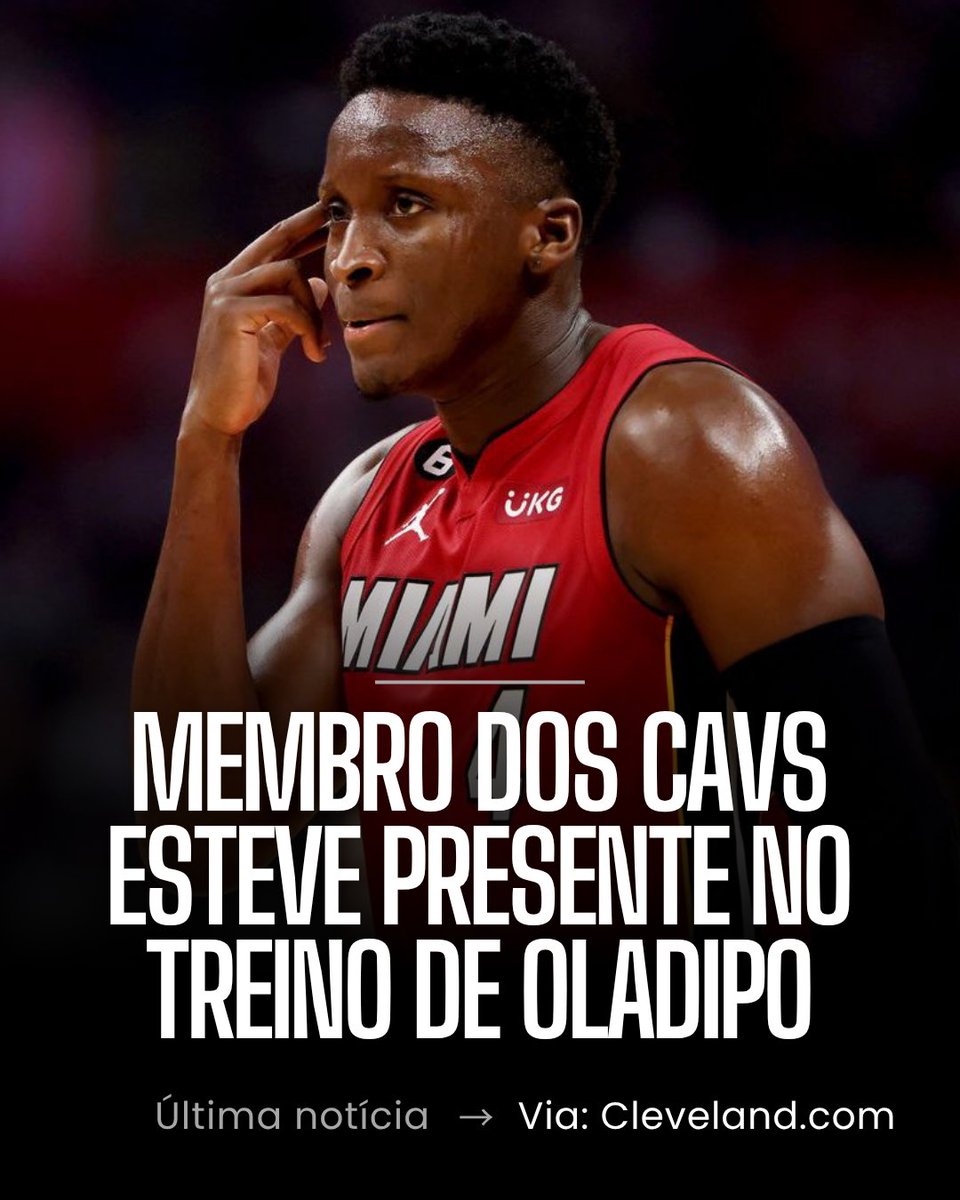 CavsbrasilB's tweet image. 🚨 | Um membro do front office do Cleveland Cavaliers observou treino de Victor Oladipo em Las Vegas. Oladipo busca retomar sua carreira na NBA. Dan Gilbert, dono do time, já foi grande fã do jogador, considerando-o para a primeira escolha no Draft de 2013.
#LetEmKnow