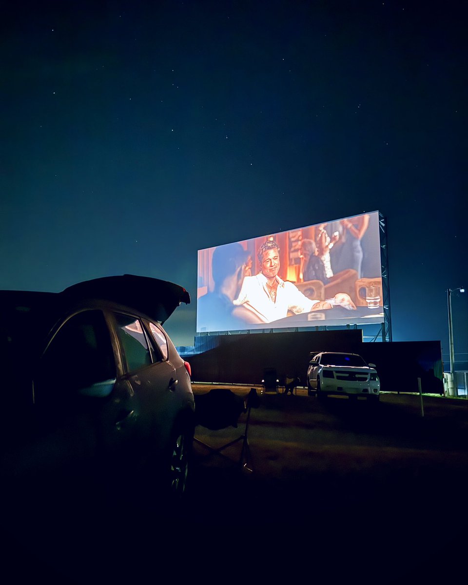theFLICKpick's tweet image. Went to the drive-in theater for the first time since I was a kid. Watched a double feature— #Superman and F1. The whole atmosphere just makes movies feel more magical. 🍿