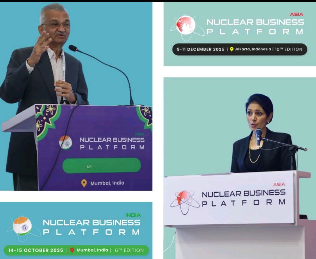 Nuclear_BP's tweet image. Asia’s nuclear energy sector is booming, with India and ASEAN driving clean energy innovation.
India aims for 100 GW of nuclear capacity by 2047, tripling its 8.88 GW by 2031, while ASEAN targets 22 GW by 2040, led by Indonesia’s 500 MW SMR and Vietnam’s 9 GW plans. Together,…