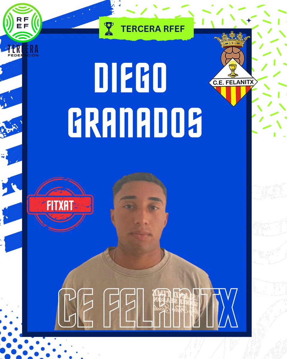 𝗣𝗿𝗼𝗷𝗲𝗰𝘁𝗲 𝟮𝟬𝟮𝟱/𝟮𝟲

✍️ Incorporació important

👉 𝗗𝗜𝗘𝗚𝗢 𝗚𝗥𝗔𝗡𝗔𝗗𝗢𝗦   

🛠️ migcampista tot terreny! 

#vamosfela #orgullfelanitx