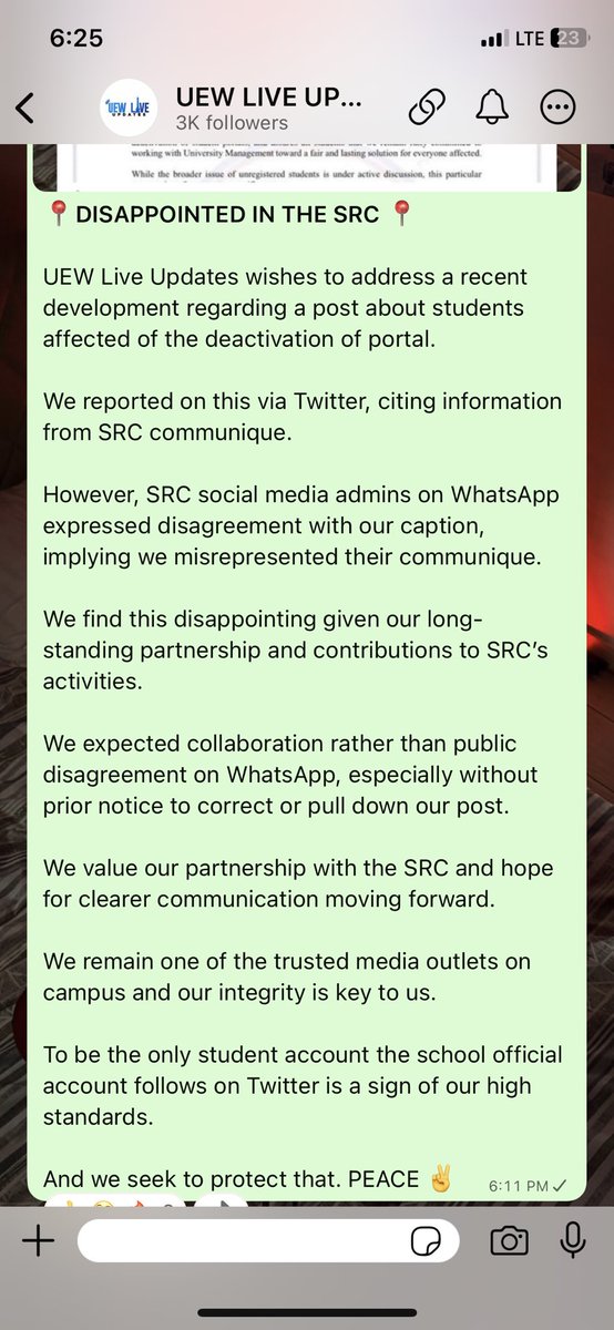 Disappointed in <a href="/uewsrc1/">UEW SRC</a> 😡