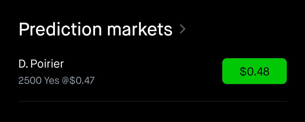 If this post gets 100 likes before the fight tonight I’ll put another stack on Dustin Poirier🔥💵