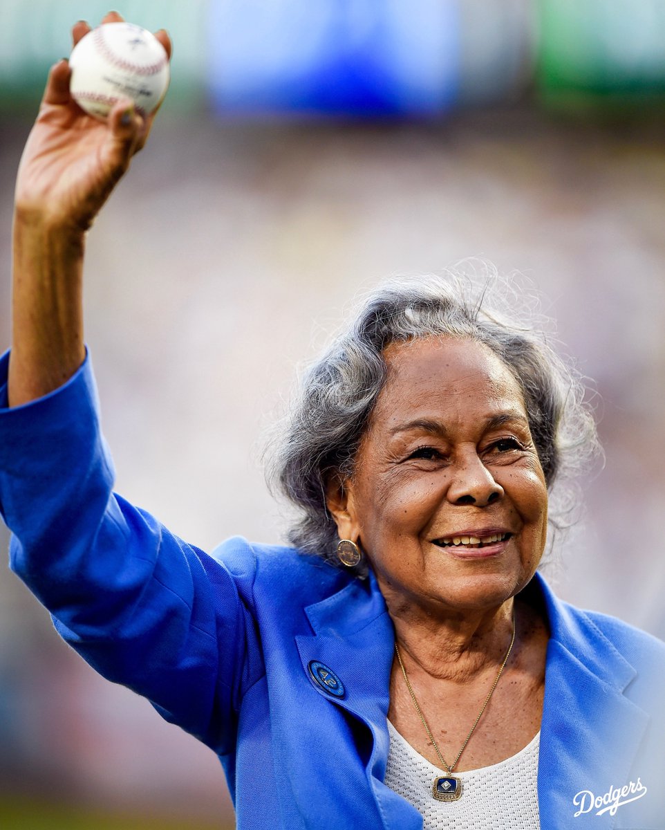 Please join us in wishing a happy 103rd birthday to Rachel Robinson! 💙