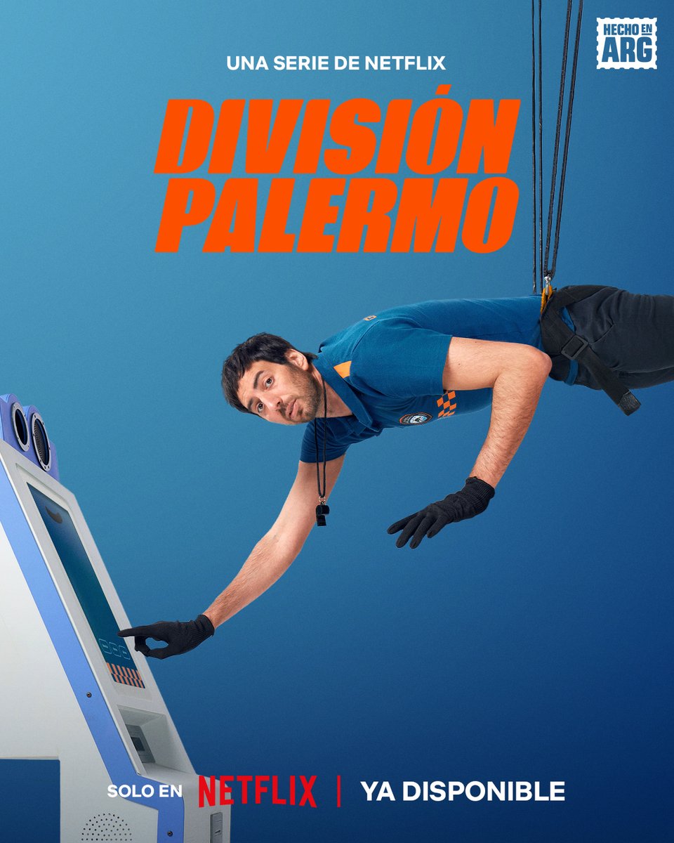 CheNetflix's tweet image. Un agente secreto en una misión bastante posible. División Palermo 2 ya está disponible.