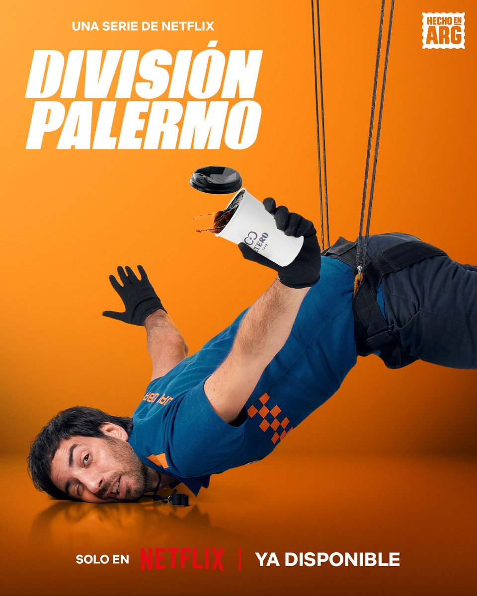 CheNetflix's tweet image. Un agente secreto en una misión bastante posible. División Palermo 2 ya está disponible.