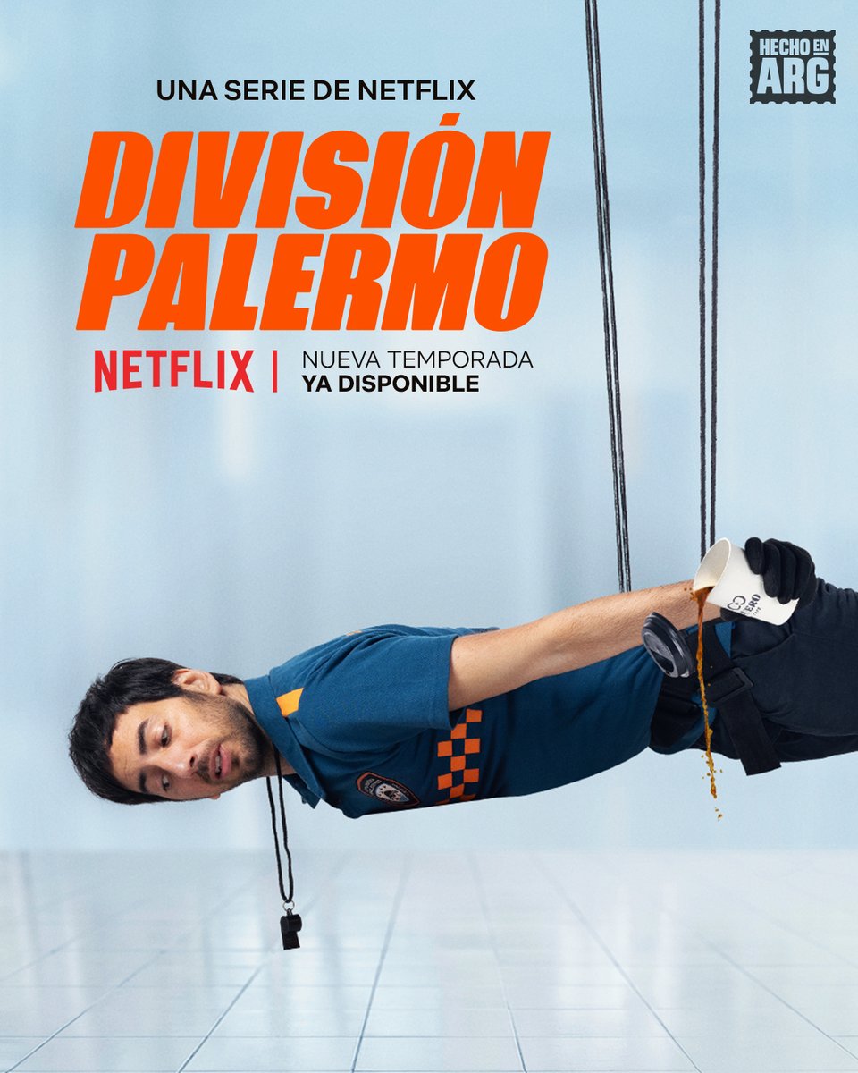 CheNetflix's tweet image. Un agente secreto en una misión bastante posible. División Palermo 2 ya está disponible.