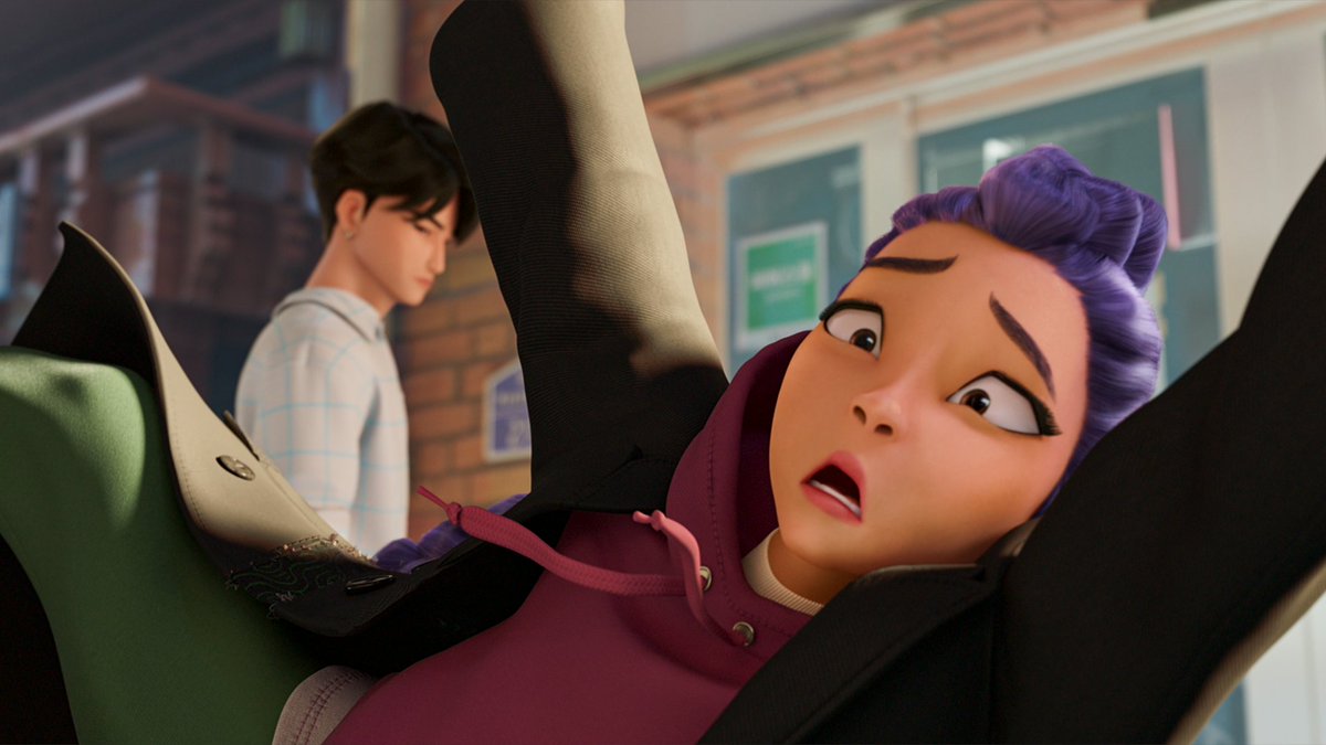 NetflixUK's tweet image. They found love in a hopeless place. #KPopDemonHunters