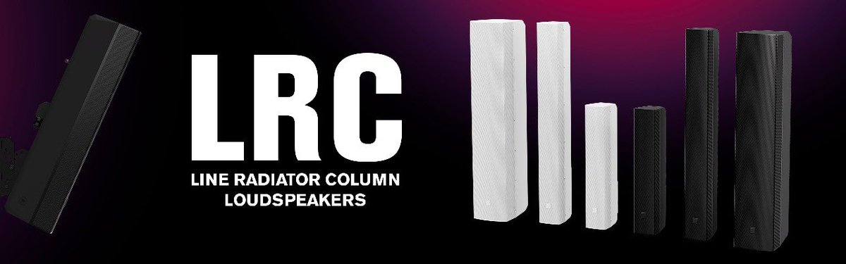 Be Happy it’s Launched 🩷 

New Advanced Technology LRC Speakers from #Electro_voice ,  
#EV , Order now through INFO@DTE.SA