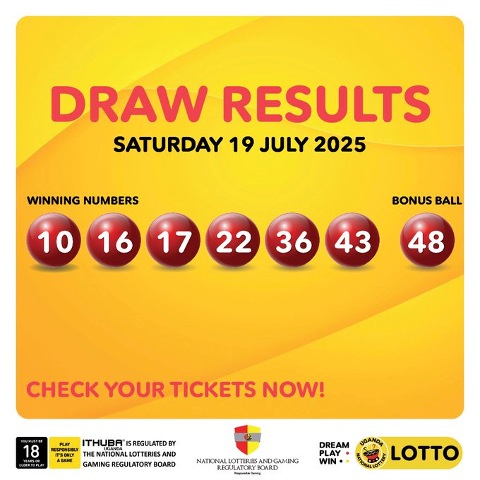 Results for (19/7/2025)