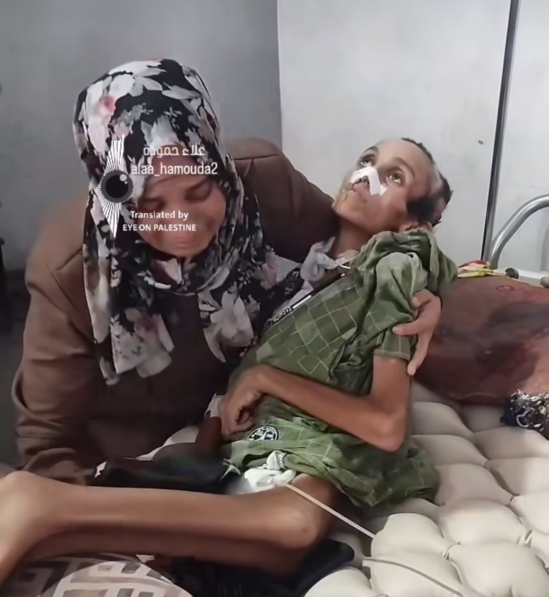 أنا أبكي الآن من القهر والظلم الذي نحنُ فيه... 
ومن الغربة والوحشة والجوع... 

ولكن ليست ضعفاً.. بل شهادة حية على وحشية العالم. 💔.