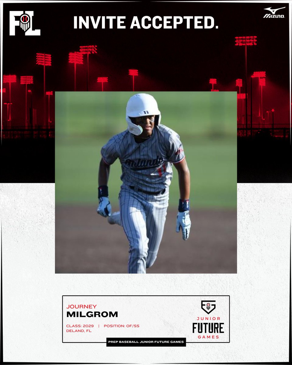 Prep Baseball Florida (@prepbaseballfl) on Twitter photo ๐๐ก๐ฉ๐๐ง๐ ๐๐๐๐๐ฃ๐ง๐๐ โ
'29 OF/SS Journey Milgrom (Lake Mary) is locked in for the 2025 <a href="/prepbaseball/">Prep Baseball</a> Junior Future Games!
#PBJFG25
<a href="/TO_bsbl/">TeamOrlando Baseball</a> | <a href="/LMRams_Baseball/">LakeMaryRamsBaseball</a>
๐ค: loom.ly/gHMkcfo ๐๐ก๐ฉ๐๐ง๐ ๐๐๐๐๐ฃ๐ง๐๐ โ
'29 OF/SS Journey Milgrom (Lake Mary) is locked in for the 2025 <a href="/prepbaseball/">Prep Baseball</a> Junior Future Games!
#PBJFG25
<a href="/TO_bsbl/">TeamOrlando Baseball</a> | <a href="/LMRams_Baseball/">LakeMaryRamsBaseball</a>
๐ค: loom.ly/gHMkcfo
