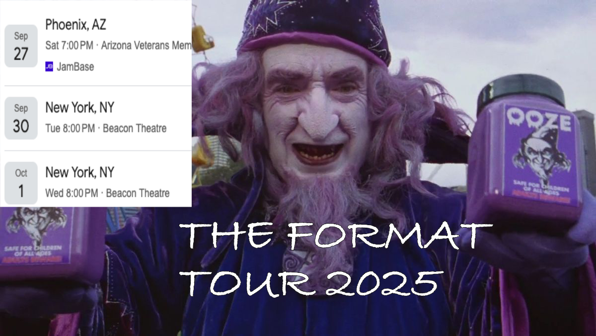 charlesraustin's tweet image. Honored that @NwistyOnline trusted me to make the official tour poster for the Format shows this fall