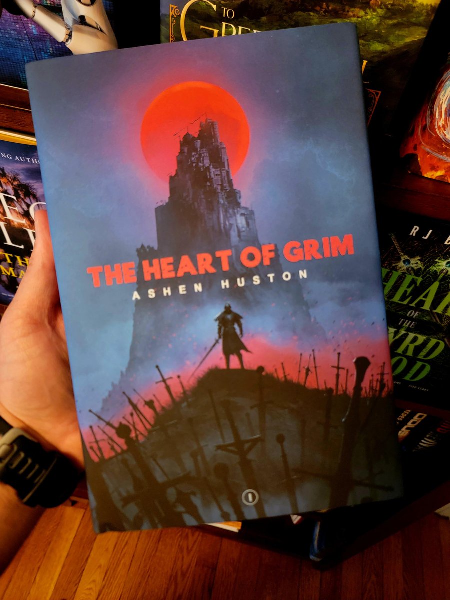jheilesonRD's tweet image. Check out this stunning cover of The Heart of Grim by @ashenhuston!
This book has all the trigger words for me to read asap: Lone survivor, amnesia, mysterious powers, band of murderous misfits...let's GGGOOOO!
Get a signed copy here: ashenhuston.com