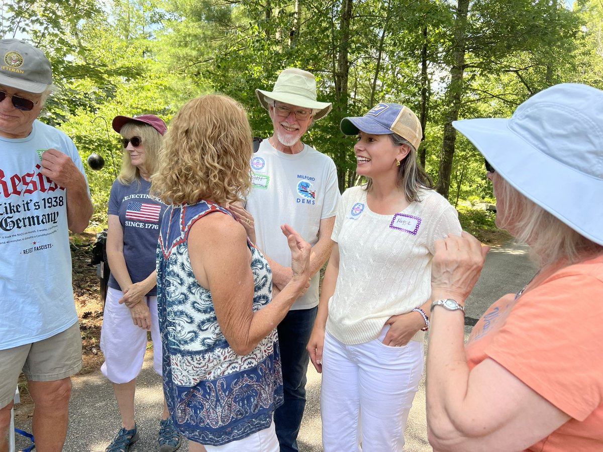 MaggieG603's tweet image. Fantastic start to the weekend at the Lovejoy granite quarry in Milford with the Milford NH Democratic Committee for their annual picnic. Loved every minute. I’m proud and grateful beyond measure to work for and alongside the great people of Milford for a better, brighter future…