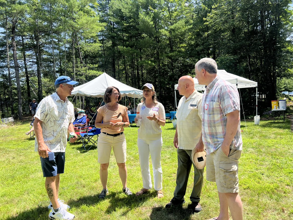 MaggieG603's tweet image. Fantastic start to the weekend at the Lovejoy granite quarry in Milford with the Milford NH Democratic Committee for their annual picnic. Loved every minute. I’m proud and grateful beyond measure to work for and alongside the great people of Milford for a better, brighter future…