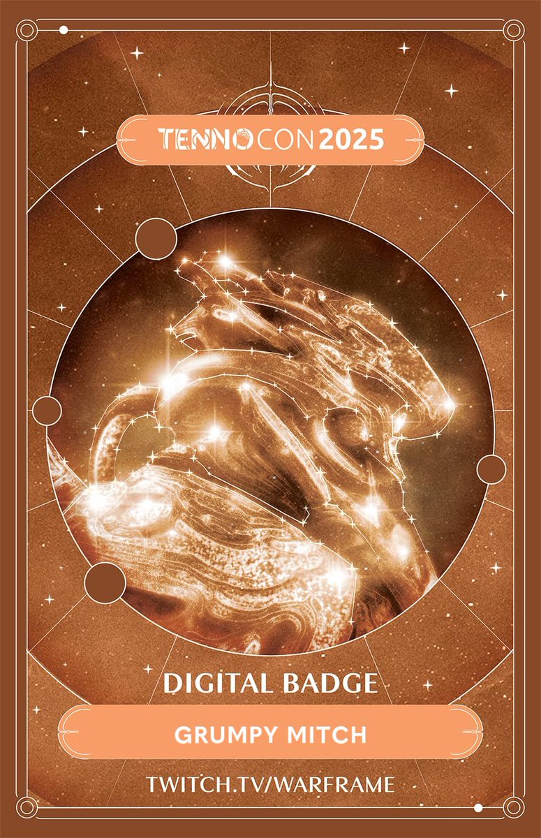 GrumpyM1tch's tweet image. #unite #tennocon2025 #Warframe