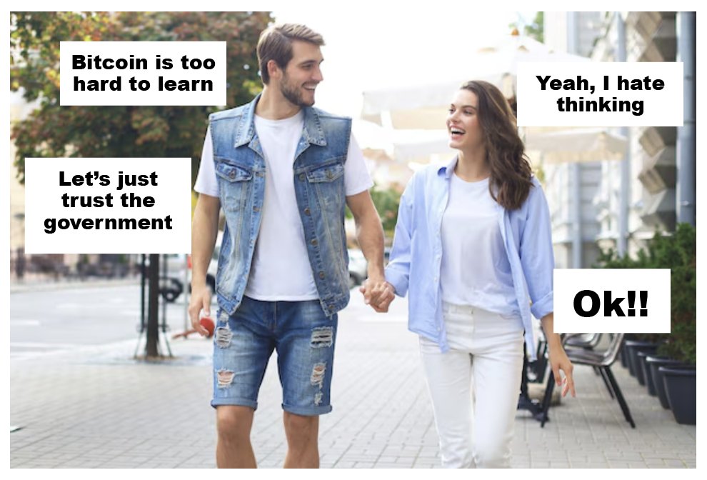 You know what's hard...? Staying poor! Study Bitcoin.