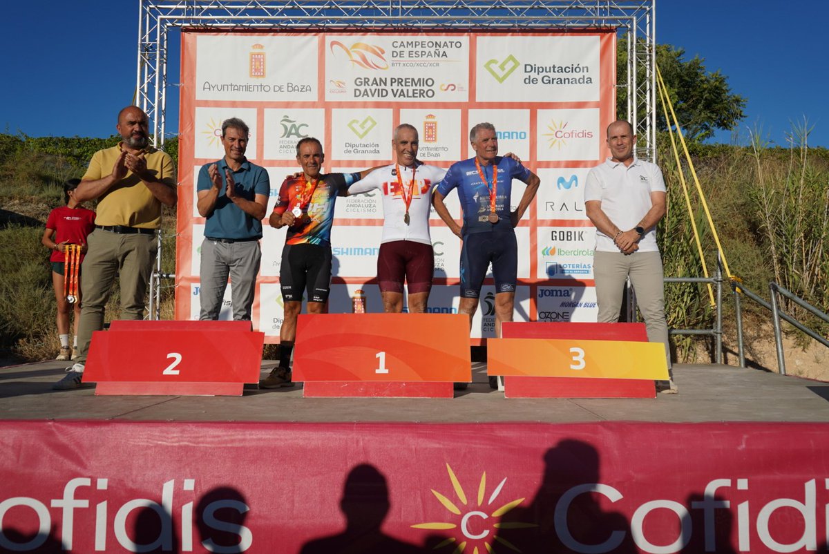 #CEXCOBaza25 | 📸 Imágenes de los podios de las categorías M50 y M60 masculinas