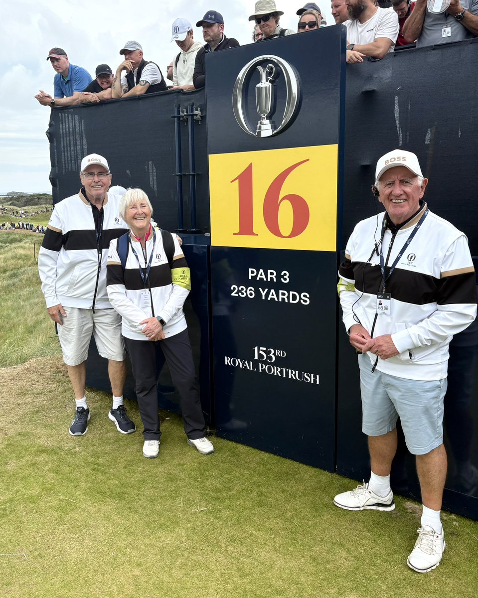Dunmurry Golf Club (@dunmurrygolf) on Twitter photo Dunmurry Hole Controller Hilary Brady (centre) with Deputy Hole Controllers Lawrence Patterson and Tom Millar on duty at the 16th at <a href="/TheOpen/">The Open</a> at <a href="/royalportrush/">Royal Portrush Golf Club</a> <a href="/LawrencePatte20/">Lawrence Patterson,</a> Dunmurry Hole Controller Hilary Brady (centre) with Deputy Hole Controllers Lawrence Patterson and Tom Millar on duty at the 16th at <a href="/TheOpen/">The Open</a> at <a href="/royalportrush/">Royal Portrush Golf Club</a> <a href="/LawrencePatte20/">Lawrence Patterson,</a>