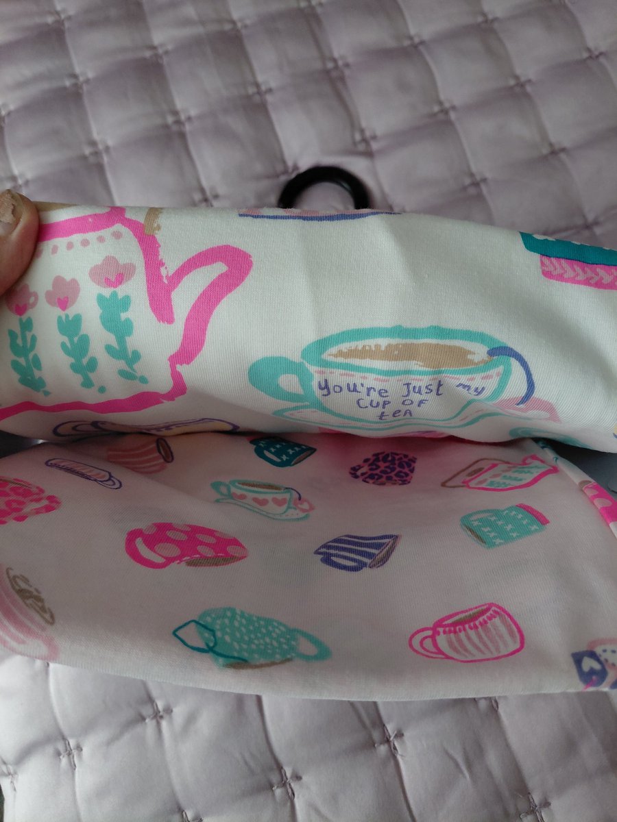 PinkWelshGirl11's tweet image. Anyone who knowe me knows i really LOVE a cuppa so when i saw these in @Morrisons today and in pink too well they just HAD to come home with me!! I LOVE THEM!! ☕️😍🩷xxx #newpjs #loveacuppa #lovethem