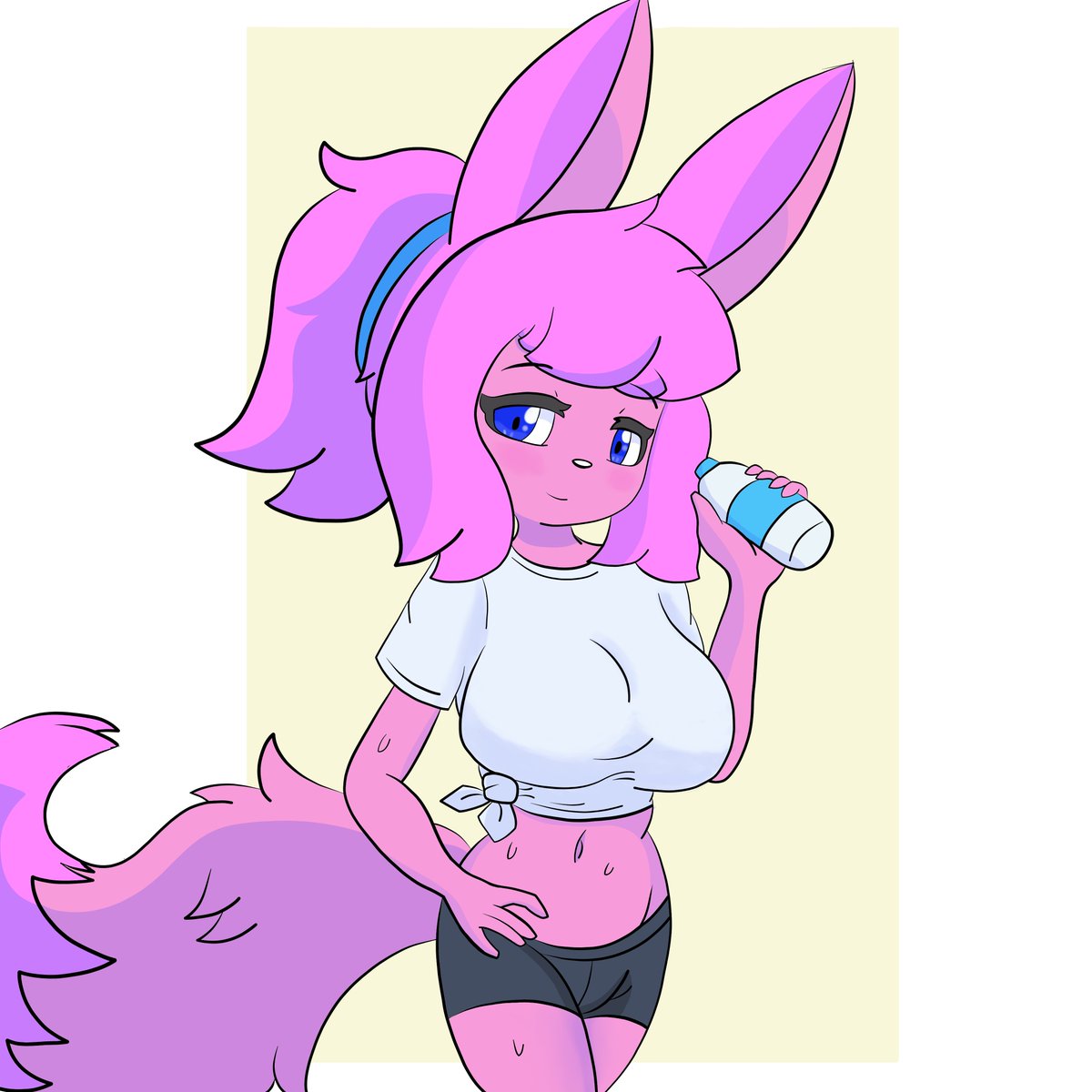 Pikapower98's tweet image. Akari&apos;s having her hot girl summer :3
