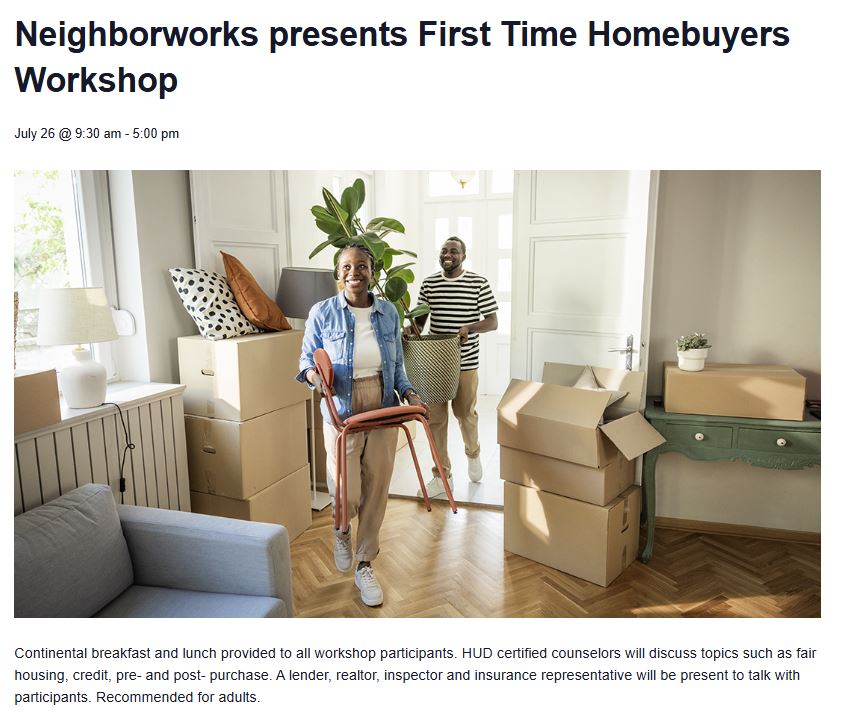 PghCHR's tweet image. Next Saturday, attend a First Time Homebuyers Workshop at the Mt. Washington library. Register here: neighborworkswpa.org/get-involved/e…