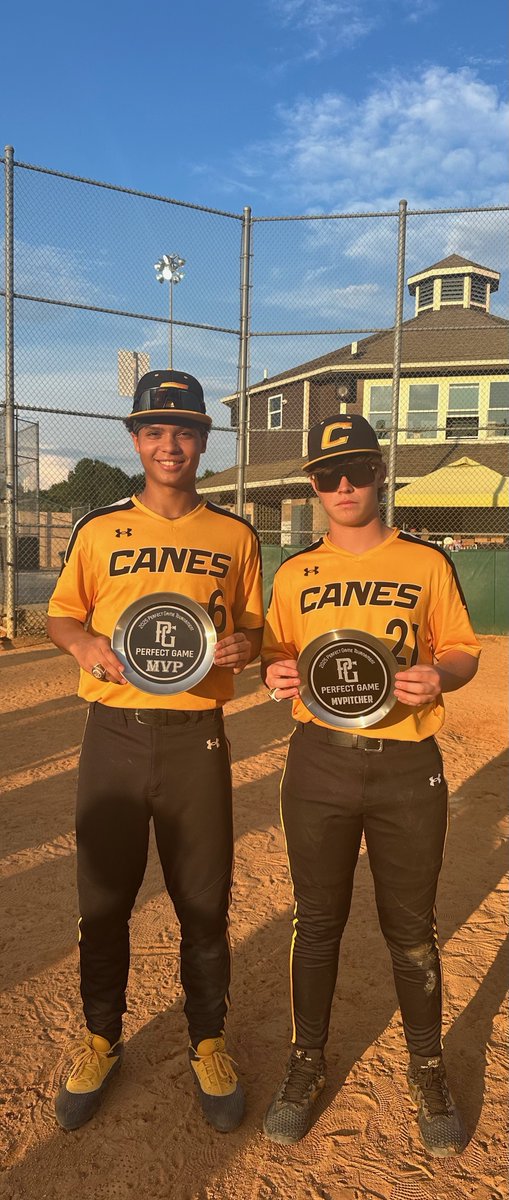 Weekend Recap...7/12-13

Canes Central Scout 2028 : 2025 PG Wood Bat Classic Champions

MVP - Aiden Thorbro-Steenberg
MVPitcher - Tyson Spence