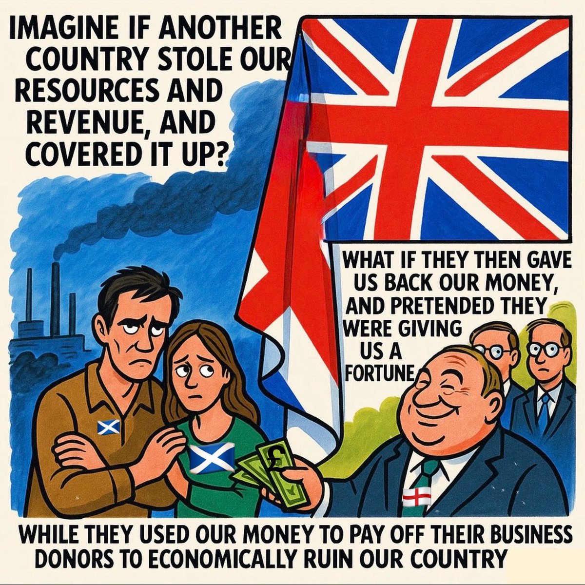 JohnDuncanS30's tweet image. F**K The United Kingdom and F**K This Disgusting Flag 馃憠 馃嚞馃嚙