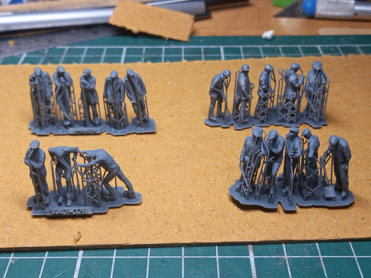 What do you get when a bunch of railway gangers meet up with a load of dockers? - a whole lot of scaffolding by the looks of it! A nice little project for the <a href="/ModelRailClub/">Model Railway Club</a>'s Orchard Wharf EM layout.