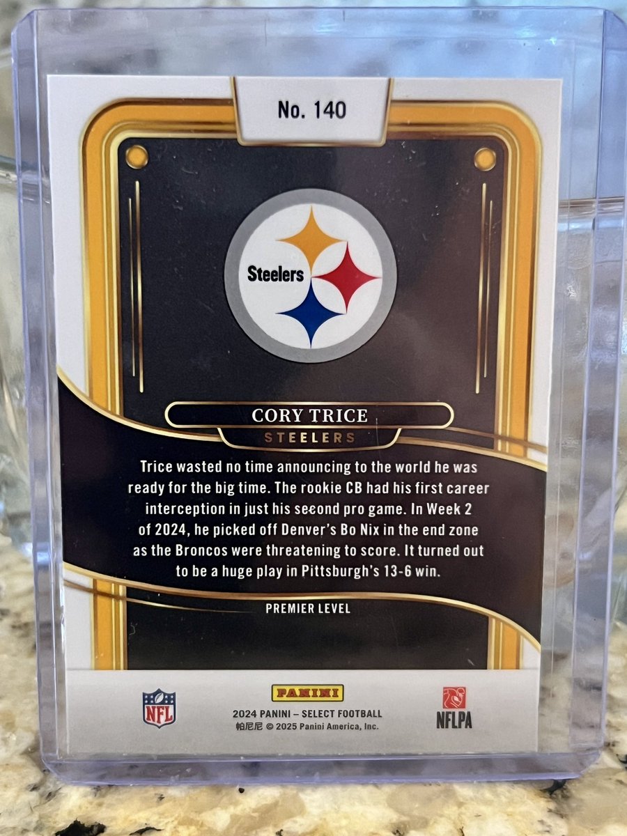 Not a big card guy…but I couldn’t pass this one up. Wonder if Cory will sign it? ✍️