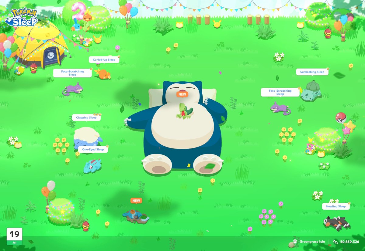 MyKeyMoo's tweet image. One of each! #PokemonSleep2nd! #PokemonSleep
