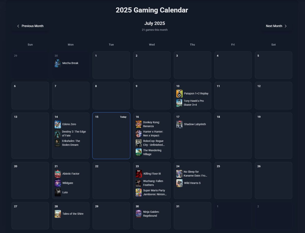 CriticDB's tweet photo. Bookmark our Game Release Calendar to keep up with all of the upcoming releases! https://t.co/lxAc4SHhO0
