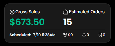 CornbreadTTV's tweet image. Had a BLAST in today's @Whatnot stream! After yesterday's mishaps this was a HUGE W 🥰
Time to restock for the next one 🤓
