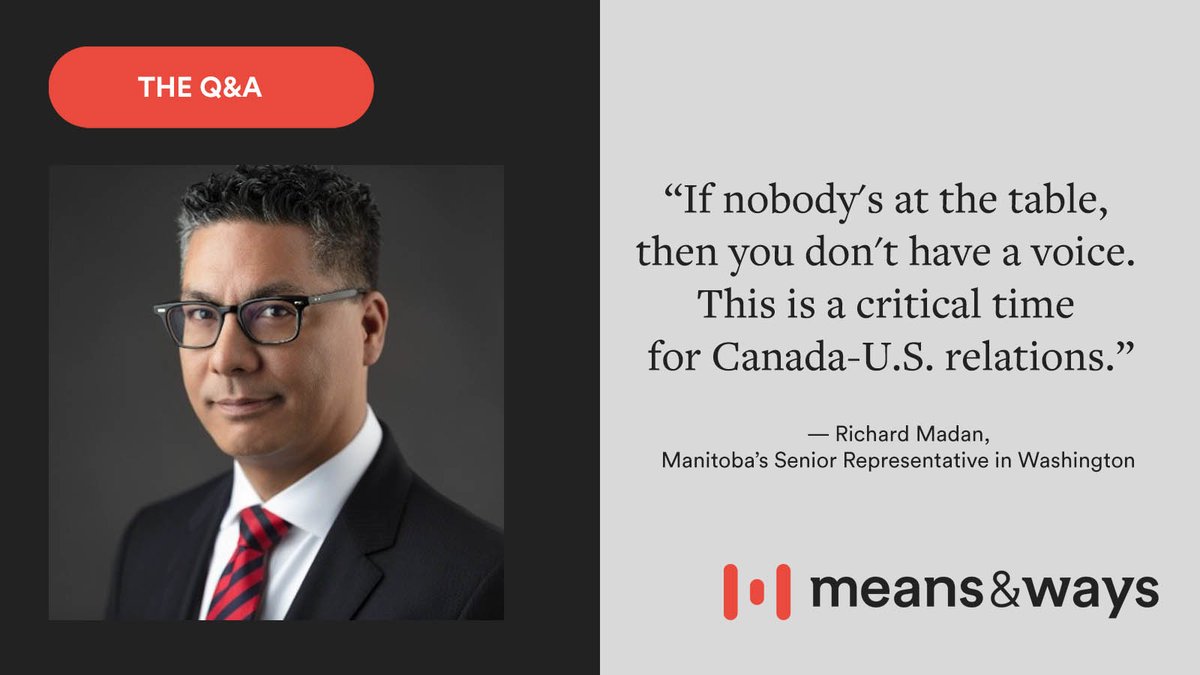 meansandways_ca's tweet image. For nearly a decade, @RichardMadan made his mark in the corridors of Capitol Hill, pressing lawmakers with tough questions, mic in hand and camera in tow as a foreign correspondent in Washington, D.C., for CBC and CTV. Now, he’s still walking those same halls — just as the newly…